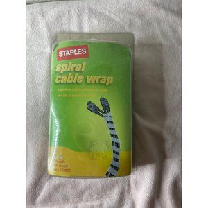 Staples 630867 8ft (2.4m) Length Spiral Cable Wrap